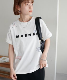 【ディスコート/Discoat】の【WEB限定】総柄刺繍ロゴTシャツ《ユニセックス》 人気、トレンドファッション・服の通販 founy(ファニー) ファッション Fashion レディースファッション WOMEN トップス・カットソー Tops/Tshirt シャツ/ブラウス Shirts/Blouses ロング / Tシャツ T-Shirts カラフル Colorful コンパクト Compact |ID:prp329100004537643