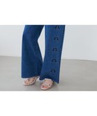 【マジェスティック レゴン/MAJESTIC LEGON】のリボンビジューデニムパンツ ネイビー|ID: prp329100004537652 ipo3291000000032064616