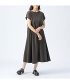【ビームス ハート/BEAMS HEART】の後ボタン 異素材 ワンピース CHARCOAL|ID: prp329100004537666 ipo3291000000032667424