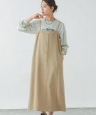 【グローバルワーク/GLOBAL WORK】の選べるシルエットキャミワンピース/253504 人気、トレンドファッション・服の通販 founy(ファニー) ファッション Fashion レディースファッション WOMEN ワンピース Dress キャミワンピース No Sleeve Dresses キャミワンピース Cami Dress シンプル Simple スウェット Sweat スリット Slit スリーブ Sleeve トレンド Trend ロング Long thumbnail Aライン/ベージュ53|ID: prp329100004537716 ipo3291000000032064966