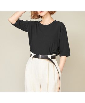 【ユナイテッドアローズ/UNITED ARROWS】のconte クルーネック Tシャツ 人気、トレンドファッション・服の通販 founy(ファニー) ファッション Fashion レディースファッション WOMEN トップス・カットソー Tops/Tshirt シャツ/ブラウス Shirts/Blouses ロング / Tシャツ T-Shirts シンプル Simple スリーブ Sleeve ハーフ Half |ID:prp329100004537736