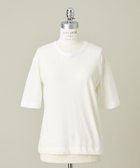 【ユナイテッドアローズ/UNITED ARROWS】のconte クルーネック Tシャツ 人気、トレンドファッション・服の通販 founy(ファニー) ファッション Fashion レディースファッション WOMEN トップス・カットソー Tops/Tshirt シャツ/ブラウス Shirts/Blouses ロング / Tシャツ T-Shirts シンプル Simple スリーブ Sleeve ハーフ Half thumbnail WHITE|ID: prp329100004537736 ipo3291000000032293047