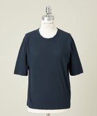 【ユナイテッドアローズ/UNITED ARROWS】のconte クルーネック Tシャツ 人気、トレンドファッション・服の通販 founy(ファニー) ファッション Fashion レディースファッション WOMEN トップス・カットソー Tops/Tshirt シャツ/ブラウス Shirts/Blouses ロング / Tシャツ T-Shirts シンプル Simple スリーブ Sleeve ハーフ Half thumbnail NAVY|ID: prp329100004537736 ipo3291000000032293051