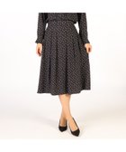 【スキャパ/SCAPA】のメタモルドットプリントスカート ネイビー|ID: prp329100004537764 ipo3291000000032387105