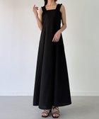 【ジュノア/JUNOAH】のフリルショルダーフレアキャミワンピース(薄手,裏地無し) 人気、トレンドファッション・服の通販 founy(ファニー) ファッション Fashion レディースファッション Fashion for Women ワンピース Dresses キャミソールワンピース Camisole Dresses thumbnail ブラック|ID: prp329100004537777 ipo3291000000033205621