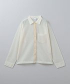 【ビューティ&ユース ユナイテッドアローズ/BEAUTY&YOUTH / UNITED ARROWS】の6(ROKU) シアーカラーポイント ニット シャツカーディガン OFF WHITE|ID: prp329100004537783 ipo3291000000033559011