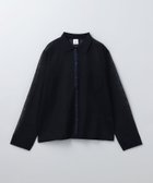 【ビューティ&ユース ユナイテッドアローズ/BEAUTY&YOUTH / UNITED ARROWS】の6(ROKU) シアーカラーポイント ニット シャツカーディガン DK.GRAY|ID: prp329100004537783 ipo3291000000033559013