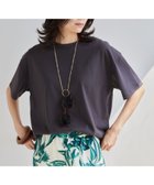 【バンヤードストーム/BARNYARDSTORM】のGIZAコットンTシャツ 汗染み軽減 人気、トレンドファッション・服の通販 founy(ファニー) ファッション Fashion レディースファッション WOMEN トップス・カットソー Tops/Tshirt シャツ/ブラウス Shirts/Blouses ロング / Tシャツ T-Shirts おすすめ Recommend インナー Inner カットソー Cut And Sew デニム Denim ボトム Bottom リネン Linen ビジネス 仕事 通勤 Business 春 Spring thumbnail チャコール18|ID: prp329100004537832 ipo3291000000032065570