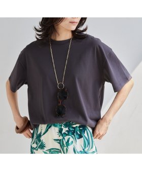 【バンヤードストーム/BARNYARDSTORM】のGIZAコットンTシャツ 汗染み軽減 人気、トレンドファッション・服の通販 founy(ファニー) ファッション Fashion レディースファッション WOMEN トップス・カットソー Tops/Tshirt シャツ/ブラウス Shirts/Blouses ロング / Tシャツ T-Shirts おすすめ Recommend インナー Inner カットソー Cut And Sew デニム Denim ボトム Bottom リネン Linen ビジネス 仕事 通勤 Business 春 Spring |ID:prp329100004537832