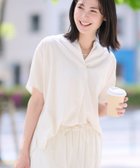 【インディヴィ/INDIVI】の【洗える/UVケア/SETUP可能】スキッパードルマンブラウス 人気、トレンドファッション・服の通販 founy(ファニー) ファッション Fashion レディースファッション Fashion for Women トップス・カットソー Cut & Sew Tops シャツ・ブラウス・オフィスカジュアル Elegant Blouses & Button-Ups とろみ Fluid, Flowy Fabric シルク Silk, 100% Silk シンプル Simple, Minimal スキッパー Skipper, Open Collar セットアップ Set-Up, Coordinated Outfit ツイル Twist, Twisted Detail ボトム Bottoms, Lower Wear リラックス Relax, Relaxed Fit ヴィンテージ Vintage Style エレガント 上品 Elegant ビジネス 仕事 通勤 Business / Work / Commuting 洗える Machine Washable thumbnail アイボリー|ID: prp329100004537842 ipo3291000000033199676
