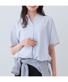 【インディヴィ/INDIVI】の【洗える/UVケア/SETUP可能】スキッパードルマンブラウス 人気、トレンドファッション・服の通販 founy(ファニー) ファッション Fashion レディースファッション Fashion for Women トップス・カットソー Cut & Sew Tops シャツ・ブラウス・オフィスカジュアル Elegant Blouses & Button-Ups とろみ Fluid, Flowy Fabric シルク Silk, 100% Silk シンプル Simple, Minimal スキッパー Skipper, Open Collar セットアップ Set-Up, Coordinated Outfit ツイル Twist, Twisted Detail ボトム Bottoms, Lower Wear リラックス Relax, Relaxed Fit ヴィンテージ Vintage Style エレガント 上品 Elegant ビジネス 仕事 通勤 Business / Work / Commuting 洗える Machine Washable thumbnail ライトグレー|ID: prp329100004537842 ipo3291000000033199677