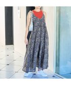 【フリークスストア/FREAK'S STORE】のインド ペイズリー キャミワンピース【限定展開】 25SS ネイビー|ID:prp329100004537864