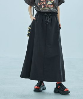 【ラコレ/LAKOLE】のカットドロストスカート 人気、トレンドファッション・服の通販 founy(ファニー) ファッション Fashion レディースファッション Fashion for Women スカート Skirts おすすめ Recommended / Our Picks ストレッチ Stretch, Stretchy Fabric スピンドル Spindle, Drawcord セットアップ Set-Up, Coordinated Outfit バランス Balance, Style Balance フレア Flare, Flared |ID:prp329100004537882