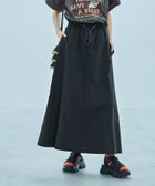 【ラコレ/LAKOLE】のカットドロストスカート 人気、トレンドファッション・服の通販 founy(ファニー) ファッション Fashion レディースファッション Fashion for Women スカート Skirts おすすめ Recommended / Our Picks ストレッチ Stretch, Stretchy Fabric スピンドル Spindle, Drawcord セットアップ Set-Up, Coordinated Outfit バランス Balance, Style Balance フレア Flare, Flared thumbnail ブラック|ID: prp329100004537882 ipo3291000000032538835