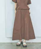 【ラコレ/LAKOLE】のカットドロストスカート 人気、トレンドファッション・服の通販 founy(ファニー) ファッション Fashion レディースファッション Fashion for Women スカート Skirts おすすめ Recommended / Our Picks ストレッチ Stretch, Stretchy Fabric スピンドル Spindle, Drawcord セットアップ Set-Up, Coordinated Outfit バランス Balance, Style Balance フレア Flare, Flared thumbnail ブラウン|ID: prp329100004537882 ipo3291000000032538841