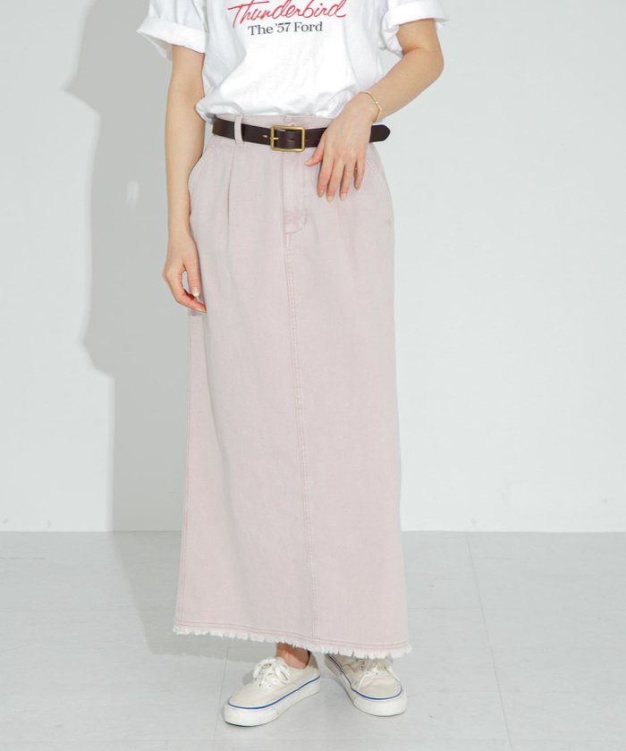 【サニーレーベル/Sonny Label / URBAN RESEARCH】のコットンツイルタックナロースカート インテリア・キッズ・メンズ・レディースファッション・服の通販 founy(ファニー) https://founy.com/ ファッション Fashion レディースファッション WOMEN スカート Skirt 2025年 2025 2025春夏・S/S Ss,Spring/Summer,2025 おすすめ Recommend バランス Balance フリンジ Fringe 夏 Summer S/S・春夏 Ss・Spring/Summer |ID: prp329100004537898 ipo3291000000032380083
