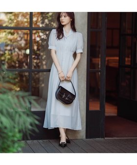 【プロポーション ボディドレッシング/PROPORTION BODY DRESSING】のシアーシャツワンピース 人気、トレンドファッション・服の通販 founy(ファニー) ファッション Fashion レディースファッション WOMEN ワンピース Dress シャツワンピース Shirt Dresses インナー Inner ギャザー Gather シアー Sheer チェック Check |ID:prp329100004537905