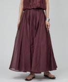 【バビロン/BABYLONE / KIDS】の【MARILYN MOON】シアースカート 人気、トレンドファッション・服の通販 founy(ファニー) ファッション Fashion キッズファッション KIDS リネン Linen ルーズ Loose thumbnail ブラウン50|ID: prp329100004537929 ipo3291000000032105599