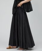【バビロン/BABYLONE / KIDS】の【MARILYN MOON】シアースカート 人気、トレンドファッション・服の通販 founy(ファニー) ファッション Fashion キッズファッション KIDS リネン Linen ルーズ Loose thumbnail ブラック19|ID: prp329100004537929 ipo3291000000032105600