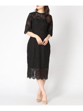 【ドレス/DRESS+】のタイトシルエットのミモレ丈ワンピースドレス パーティードレス 結婚式 人気、トレンドファッション・服の通販 founy(ファニー) ファッション Fashion レディースファッション Fashion for Women ワンピース Dresses フォーマル・パーティードレス・結婚式用ドレス Elegant & Casual Dresses インナー Innerwear ウェーブ Wavy Pattern エレガント 上品 Elegant オケージョン Occasion Wear スカラップ Scallop, Scalloped Edge スリット Slit, Slit Detail ドレス Dress, One-Piece フォーマル Formal, Dressy フラワー Flower, Floral フリンジ Fringe, Tassel ラベンダー Lavender レース Lace, Lace Fabric セレモニー Ceremony 入学式 Entrance Ceremony 卒業式 Graduation Ceremony 結婚式 Wedding 披露宴 Wedding Reception 二次会 After Party |ID:prp329100004537934
