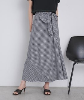 【レトロガール/RETRO GIRL】のribbon check SK 人気、トレンドファッション・服の通販 founy(ファニー) ファッション Fashion レディースファッション WOMEN スカート Skirt 2025年 2025 2025春夏・S/S Ss,Spring/Summer,2025 おすすめ Recommend ガーリー Girly シンプル Simple チェック Check トレンド Trend フロント Front リボン Ribbon 夏 Summer |ID:prp329100004537938