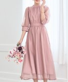 【ドレス/DRESS+】のワンピース オーガンジー 結婚式 フォーマル パーティードレス ピンク|ID: prp329100004537953 ipo3291000000032591251
