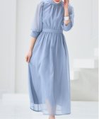 【ドレス/DRESS+】のワンピース オーガンジー 結婚式 フォーマル パーティードレス ブルーグレー|ID: prp329100004537953 ipo3291000000032591255