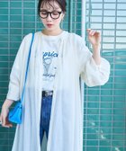 【フリークスストア/FREAK'S STORE】のインド シアー ボイル シャツ ワンピース【限定展開】 25SS オフホワイト|ID: prp329100004537957 ipo3291000000032066244