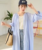 【フリークスストア/FREAK'S STORE】のインド シアー ボイル シャツ ワンピース【限定展開】 25SS ブルー|ID: prp329100004537957 ipo3291000000032066249