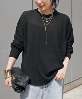 【エーピーストゥディオ/AP STUDIO】の* New シアーワッフルTシャツ 人気、トレンドファッション・服の通販 founy(ファニー) ファッション Fashion レディースファッション WOMEN トップス・カットソー Tops/Tshirt シャツ/ブラウス Shirts/Blouses ロング / Tシャツ T-Shirts シアー Sheer バランス Balance ワッフル Waffle |ID:prp329100004537959