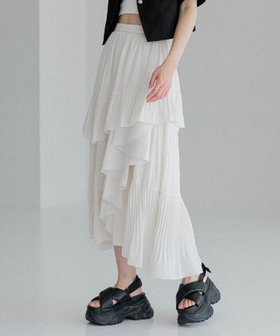 【ヘザー/Heather】のランダムプリーツロングスカート 人気、トレンドファッション・服の通販 founy(ファニー) ファッション Fashion レディースファッション WOMEN スカート Skirt ロングスカート Long Skirt ショート Short フリル Frills プリーツ Pleats ミドル Middle ロング Long 人気 Popularity |ID:prp329100004537963