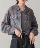 【バブ ブージュルード/Bab Bou Jeloud】のシアーシャツブルゾン 人気、トレンドファッション・服の通販 founy(ファニー) ファッション Fashion レディースファッション Fashion for Women アウター Coat / Outerwear Collection ブルゾンジャケット・スポーティアウター Blouson Jackets トップス・カットソー Cut & Sew Tops シャツ・ブラウス・オフィスカジュアル Elegant Blouses & Button-Ups おすすめ Recommended / Our Picks オーガンジー Organza Fabric クール Cool, Chic シアー Sheer, See-Through ショート Short, Short Length シンプル Simple, Minimal ジャケット Jacket, Outerwear ジーンズ Jeans, Denim Pants スラックス Slacks, Dress Pants デニム Denim, Jeans Material バランス Balance, Style Balance ブルゾン Blouson, Bomber Jacket thumbnail CCL|ID: prp329100004537971 ipo3291000000033057628