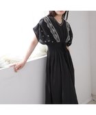 【バブ ブージュルード/Bab Bou Jeloud】の【低身長向けサイズあり】フロント刺繍ウエストシャーリングワンピース 人気、トレンドファッション・服の通販 founy(ファニー) ファッション Fashion レディースファッション Fashion for Women ワンピース Dresses インド Indian Textile オリエンタル Oriental Pattern サンダル Sandals, Summer Shoes シアー Sheer, See-Through シャーリング Shirring, Ruched シューズ Shoes, Footwear スニーカー Sneakers, Trainers デコルテ Décolleté, Neckline フラット Flat, Flat Shoes フロント Front, Front Design ペチコート Petticoat, Underskirt ロング Long, Long-Length 夏 Summer エレガント 上品 Elegant thumbnail BLACK|ID: prp329100004538002 ipo3291000000033583755