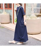 【フリークスストア/FREAK'S STORE】のUSAコットンビッグシルエットTシャツワンピース【限定展開】 25SS ネイビー|ID:prp329100004538039