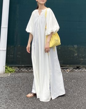 【コーナーズ/CORNERS】のCORNERS by KR 2wayバルーンスリーブワンピース 人気、トレンドファッション・服の通販 founy(ファニー) ファッション Fashion レディースファッション Fashion for Women ワンピース Dresses バランス Balance, Style Balance |ID:prp329100004538049