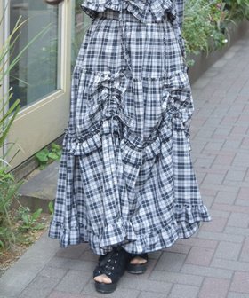 【アクシーズファム/axes femme】のドロストティアードSK 人気、トレンドファッション・服の通販 founy(ファニー) ファッション Fashion レディースファッション Fashion for Women スカート Skirts おすすめ Recommended / Our Picks ショート Short, Short Length セットアップ Set-Up, Coordinated Outfit チェック Check, Plaid, Tartan フェミニン Feminine, Girly 今季 This Season, Current Season |ID:prp329100004538093