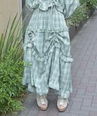 【アクシーズファム/axes femme】のドロストティアードSK 人気、トレンドファッション・服の通販 founy(ファニー) ファッション Fashion レディースファッション Fashion for Women スカート Skirts おすすめ Recommended / Our Picks ショート Short, Short Length セットアップ Set-Up, Coordinated Outfit チェック Check, Plaid, Tartan フェミニン Feminine, Girly 今季 This Season, Current Season thumbnail ミント|ID: prp329100004538093 ipo3291000000033175856