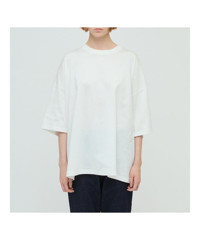 【マーコート/MARcourt】のmizuiro ind クルーネックワイドチュニック インテリア・キッズ・メンズ・レディースファッション・服の通販 founy(ファニー) https://founy.com/ ファッション Fashion レディースファッション Fashion for Women トップス・カットソー Cut & Sew Tops ベーシック Basic, Essential ポケット Pocket, Pocket Detail 無地 Plain, Solid Color |ID: prp329100004538096 ipo3291000000032720664