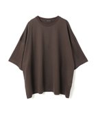 【マーコート/MARcourt】のmizuiro ind クルーネックワイドチュニック ダークブラウン|ID: prp329100004538096 ipo3291000000032720669