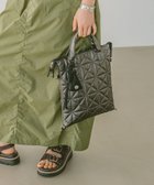 【ベイフロー/BAYFLOW】のミニサイズになって登場!! チャームツキキルトトートS 人気、トレンドファッション・服の通販 founy(ファニー) ファッション Fashion レディースファッション WOMEN バッグ Bag チャーム Charm フェイクレザー Faux Leather thumbnail ブラック19|ID: prp329100004538100 ipo3291000000032339332