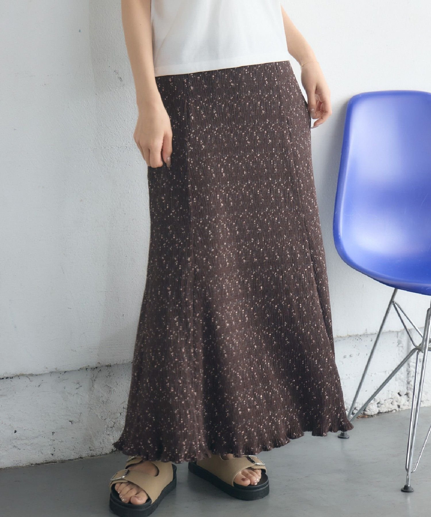 【レトロガール/RETRO GIRL】のアソート細プリーツSK インテリア・キッズ・メンズ・レディースファッション・服の通販 founy(ファニー) 　ファッション　Fashion　レディースファッション　Fashion for Women　スカート　Skirts　おすすめ　Recommended / Our Picks　シンプル　Simple, Minimal　トレンド　Trend, Trending Now　プリーツ　Pleats, Pleated　ベーシック　Basic, Essential　ロング　Long, Long-Length　夏　Summer　春　Spring　S/S・春夏　SS, Spring/Summer, Warm Season　無地　Plain, Solid Color　ピンク/柄|ID: prp329100004538124 ipo3291000000032725357