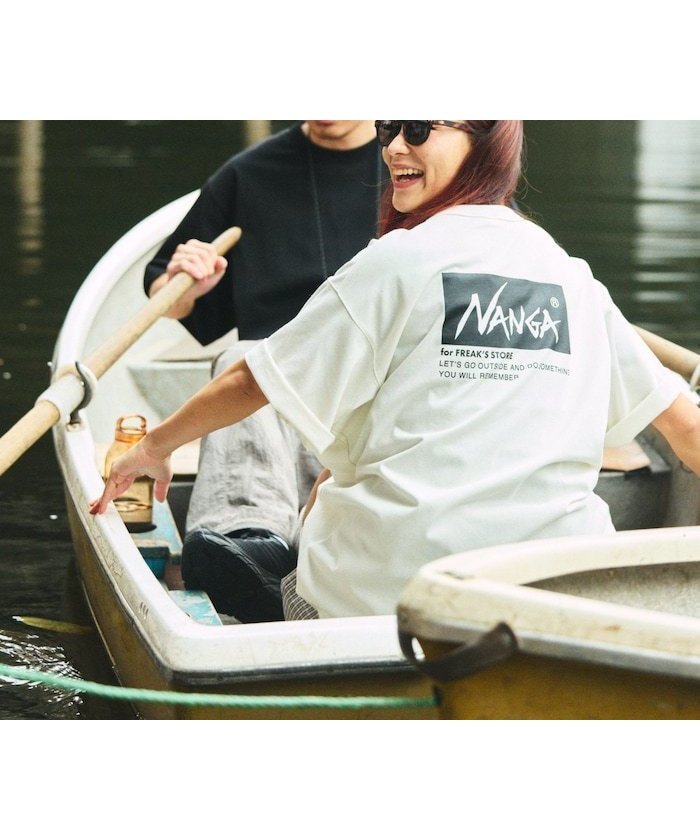 【フリークスストア/FREAK'S STORE】の別注 刺繍 ECO HYBRID LOGO TEE エコハイブリッド ルーズフィット ロゴ 刺繍Tシャツ 人気、トレンドファッション・服の通販 founy(ファニー) 　ファッション　Fashion　レディースファッション　Fashion for Women　トップス・カットソー　Cut & Sew Tops　シャツ・ブラウス・オフィスカジュアル　Elegant Blouses & Button-Ups　ロングTシャツ・Tシャツ　Longline T-Shirts & Tees　スペシャル　Special, Limited Edition　トレンド　Trend, Trending Now　フィット　Fit, Slim Fit　フロント　Front, Front Design　プリント　Print, Printed Pattern　ベーシック　Basic, Essential　別注　Limited Edition, Custom Order　レギュラー　Regular, Standard Fit　 other-1|ID: prp329100004538169 ipo3291000000033252944