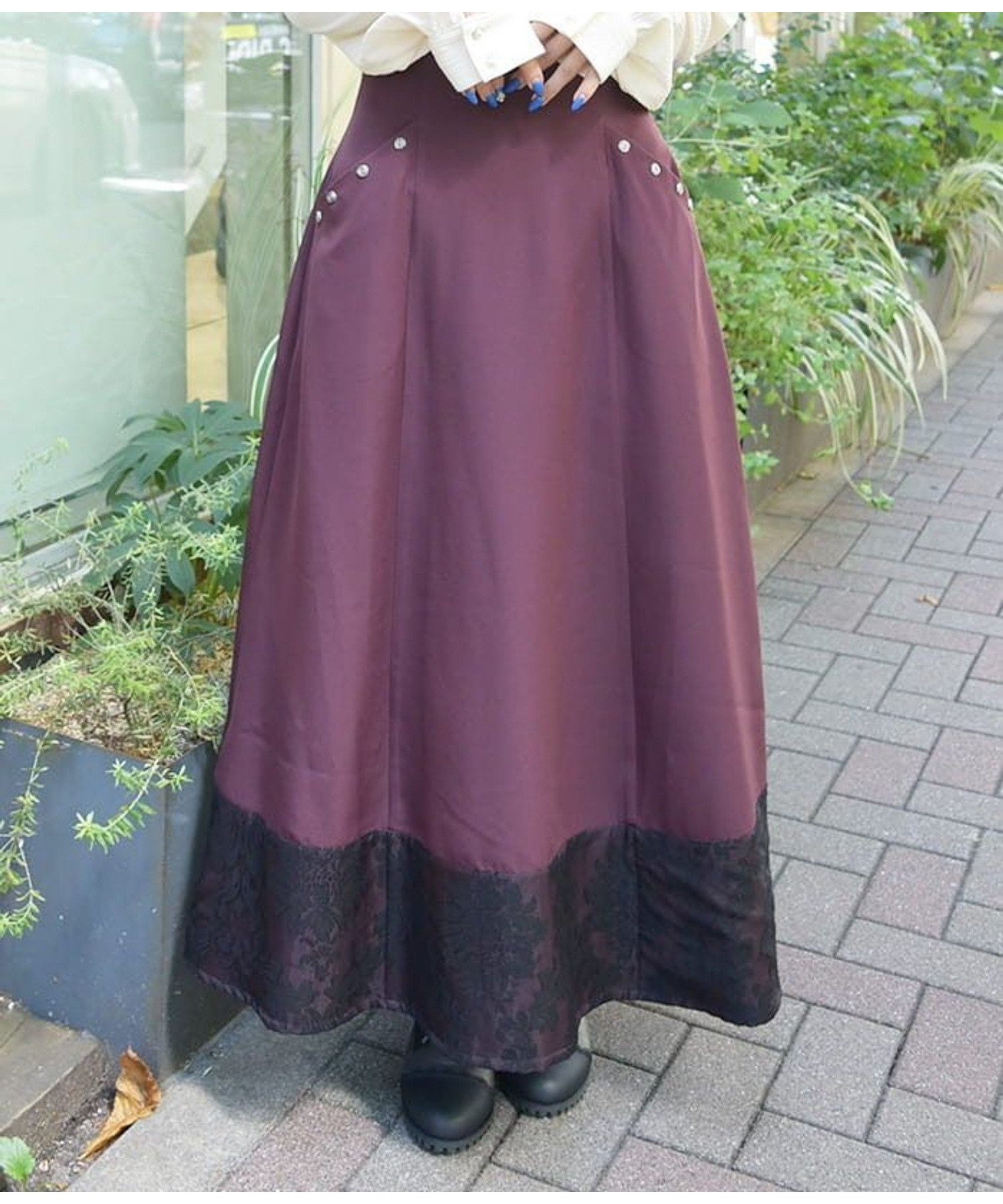【アクシーズファム/axes femme】のオパール切替ペンシルスカート インテリア・キッズ・メンズ・レディースファッション・服の通販 founy(ファニー) 　ファッション　Fashion　レディースファッション　Fashion for Women　スカート　Skirts　スタイリッシュ　Stylish, Fashionable　ペンシル　Pencil, Pencil Skirt　切替　Switching, Contrast Panel　ワイン|ID: prp329100004538214 ipo3291000000033221553