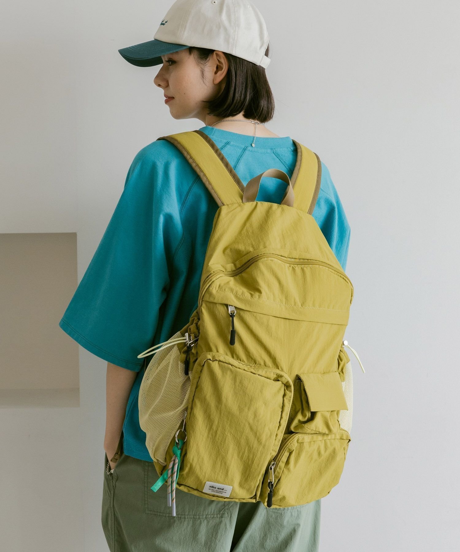 【ニコアンド/niko and】のオリジナルライトパッカブルデイパック インテリア・キッズ・メンズ・レディースファッション・服の通販 founy(ファニー) 　ファッション　Fashion　レディースファッション　WOMEN　おすすめ　Recommend　アウトドア　Outdoor　コンパクト　Compact　スポーツ　Sports　タオル　Towel　ポケット　Pocket　ポーチ　Pouch　リュック　Ruck Sack　旅行　Travel　財布　Wallet　ビジネス 仕事 通勤　Business　オリーブ|ID: prp329100004538221 ipo3291000000032265242