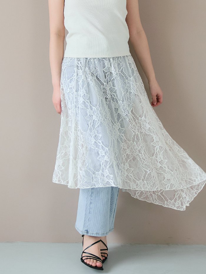 【コカ/COCA】のレーススカート インテリア・キッズ・メンズ・レディースファッション・服の通販 founy(ファニー) https://founy.com/ ファッション Fashion レディースファッション Ladies' Fashion Online スカート Skirt ショート Short デニム Denim フェミニン Feminine フラワー Flower フレア Flare ボトム Bottom ポケット Pocket レース Race エレガント 上品 Elegant |ID: prp329100004538265 ipo3291000000032655761