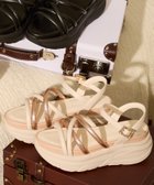 【プラスダイアナ/plus diana】のストリングサンダル 人気、トレンドファッション・服の通販 founy(ファニー) ファッション Fashion レディースファッション Ladies' Fashion Online サンダル Sandals ストリング String バランス Balance フェミニン Feminine フォルム Form ラバー Rubber 厚底 Platforms thumbnail ベージュ人工スムース*|ID: prp329100004538269 ipo3291000000032640926