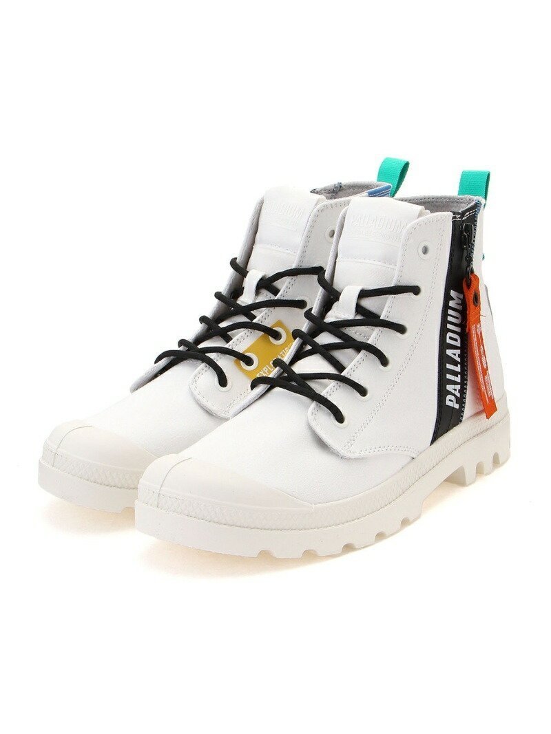 【エスラッシュ/S-Rush】のPALLADIUM/PAMPA HI OUTZIP OVERLAB インテリア・キッズ・メンズ・レディースファッション・服の通販 founy(ファニー) 　ファッション　Fashion　レディースファッション　WOMEN　キャンバス　Canvas　軽量　Lightweight　サイドジップ　Side Zip　シューズ　Shoes　定番　Standard　人気　Popularity　フランス　France　フレンチ　French　ミリタリー　Military　ラバー　Rubber　ホワイト|ID: prp329100004538288 ipo3291000000032146680
