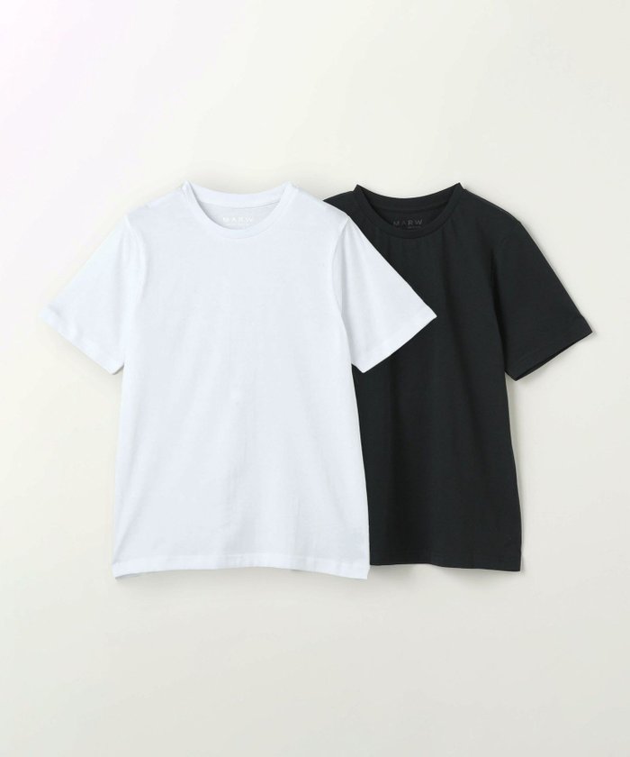 【ユナイテッドアローズ/UNITED ARROWS】のMARW UNITED ARROWS 2パック Tシャツ インテリア・キッズ・メンズ・レディースファッション・服の通販 founy(ファニー) https://founy.com/ ファッション Fashion レディースファッション Fashion for Women トップス・カットソー Cut & Sew Tops シャツ・ブラウス・オフィスカジュアル Elegant Blouses & Button-Ups ロングTシャツ・Tシャツ Longline T-Shirts & Tees 人気 Popular, Best Seller ベーシック Basic, Essential おすすめ Recommended / Our Picks ビジネス 仕事 通勤 Business / Work / Commuting |ID: prp329100004538293 ipo3291000000033562071
