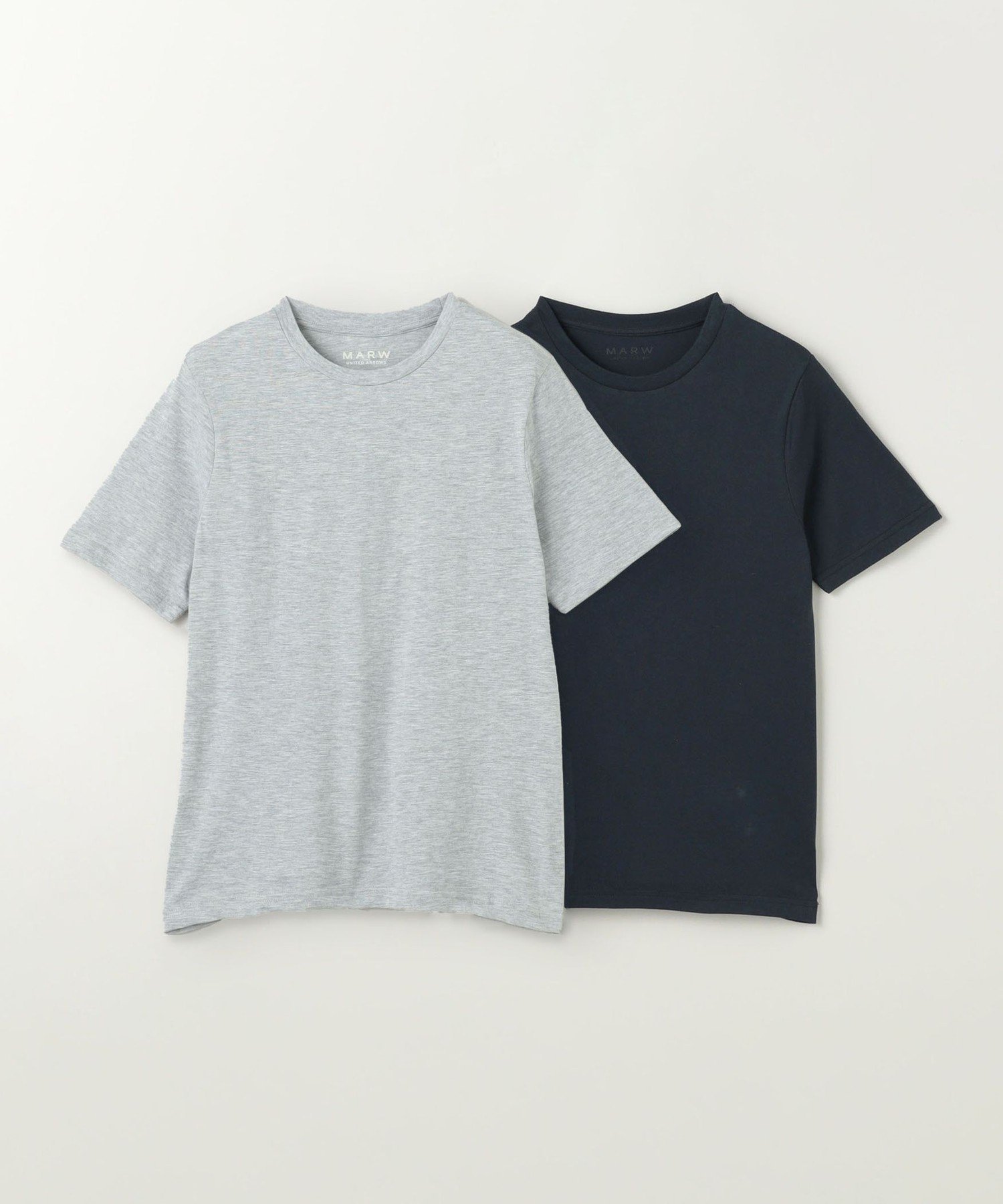 【ユナイテッドアローズ/UNITED ARROWS】のMARW UNITED ARROWS 2パック Tシャツ インテリア・キッズ・メンズ・レディースファッション・服の通販 founy(ファニー) 　ファッション　Fashion　レディースファッション　Fashion for Women　トップス・カットソー　Cut & Sew Tops　シャツ・ブラウス・オフィスカジュアル　Elegant Blouses & Button-Ups　ロングTシャツ・Tシャツ　Longline T-Shirts & Tees　人気　Popular, Best Seller　ベーシック　Basic, Essential　おすすめ　Recommended / Our Picks　ビジネス 仕事 通勤　Business / Work / Commuting　その他2|ID: prp329100004538293 ipo3291000000033562075