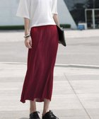 【ミニミニストア/miniministore】のプリーツスカート レディース ワインレッド|ID: prp329100004538294 ipo3291000000032526992